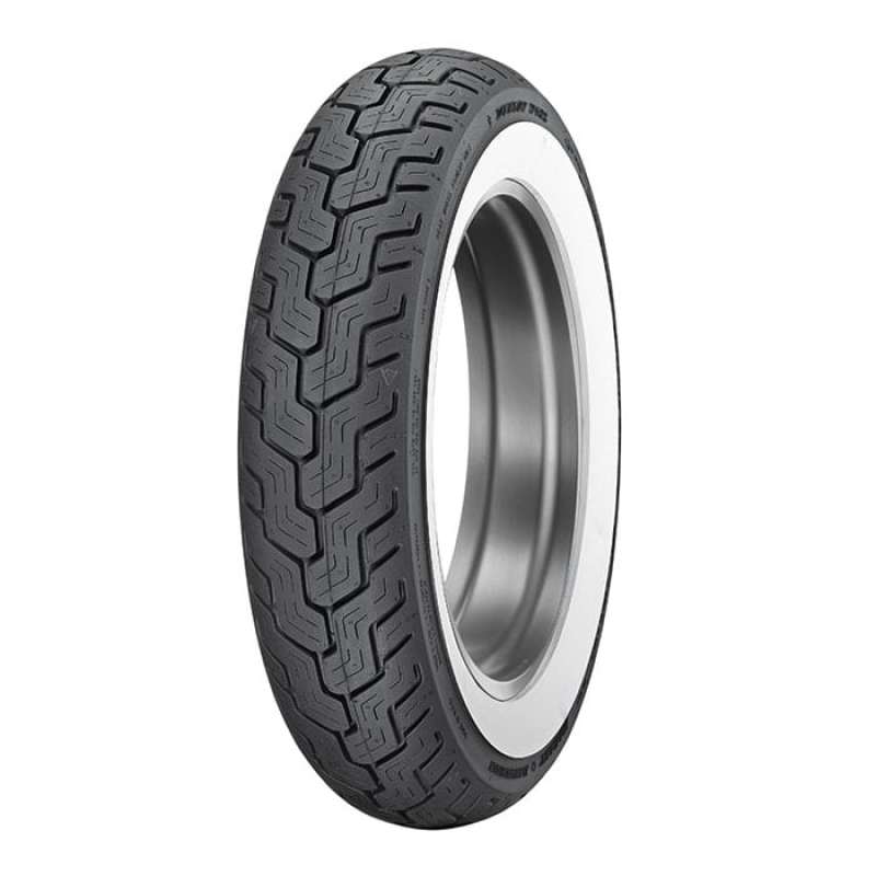 Dunlop D402 Rear Tire - MT90B16 M/C 74H TL - Wide Whitewall