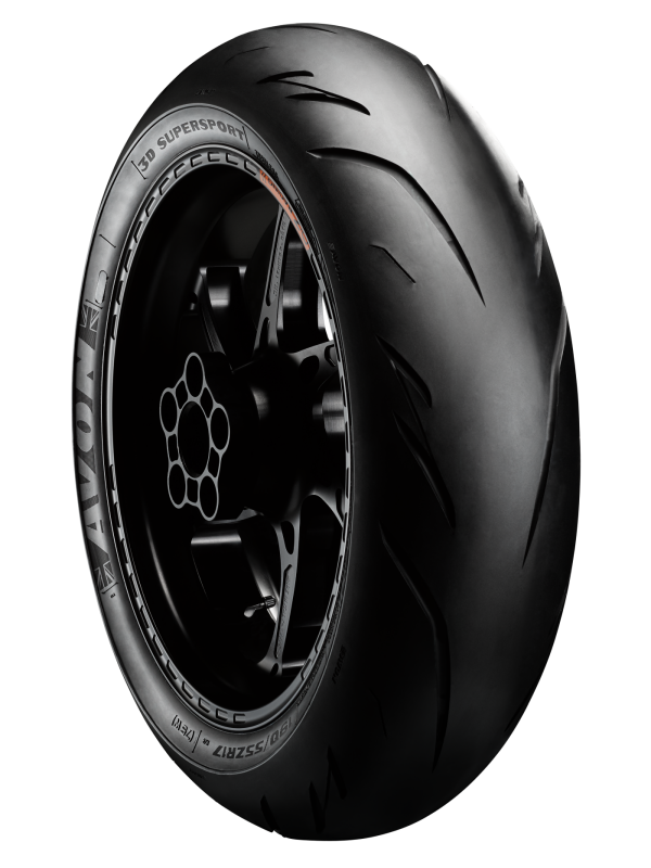 Avon 3D Supersport Rear Tire - 180/55ZR17 73W TL 1DK
