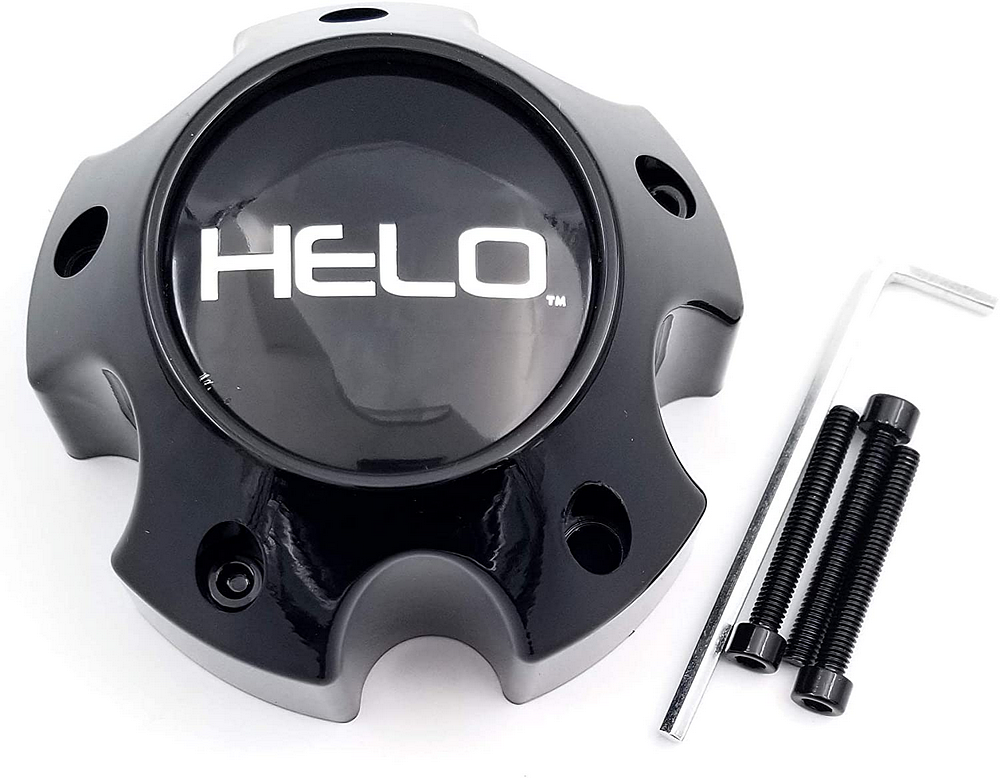 HELO CAP 5X4.5/120/5 GLOSS BLACK