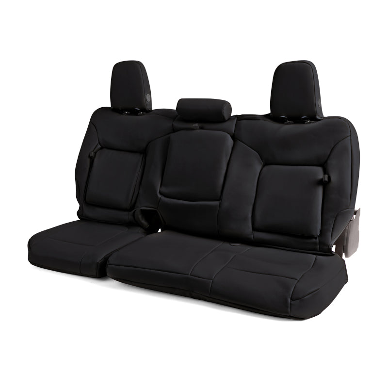 Covercraft 24-25 Ford F250-F550 Leatherette PrecisionFit Custom Front Row Seat Covers - Black
