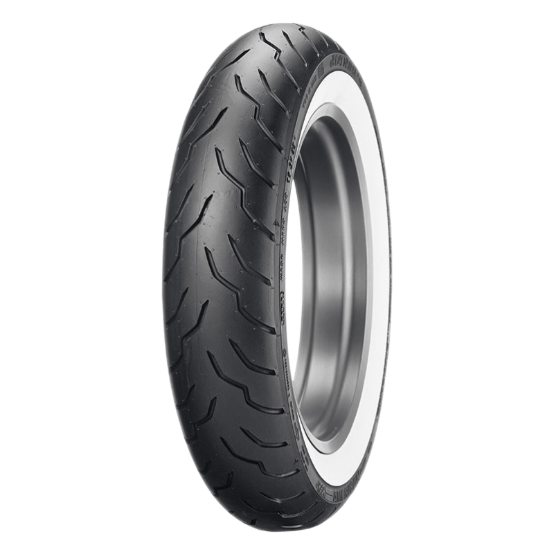 Dunlop American Elite Bias Front Tire - MT90B16 M/C 72H TL - Wide Whitewall