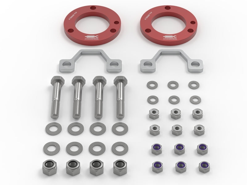aFe CONTROL 1.25" Leveling Kit - Red — Fits 2021-2024 Ford Bronco