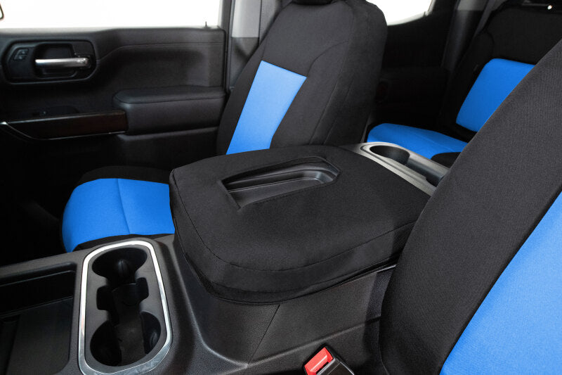 Covercraft 24-25 Ford F250-F550 Endura PrecisionFit Custom Front Row Seat Covers- Blue/Black