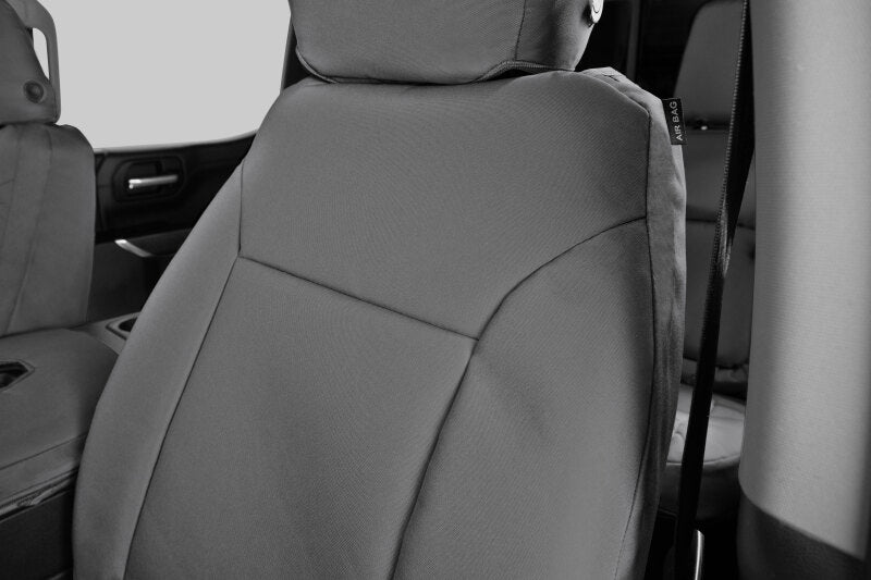 Covercraft 24-25 Ford F250-F550 Endura PrecisionFit Custom Front Row Seat Covers-Silver/Silver
