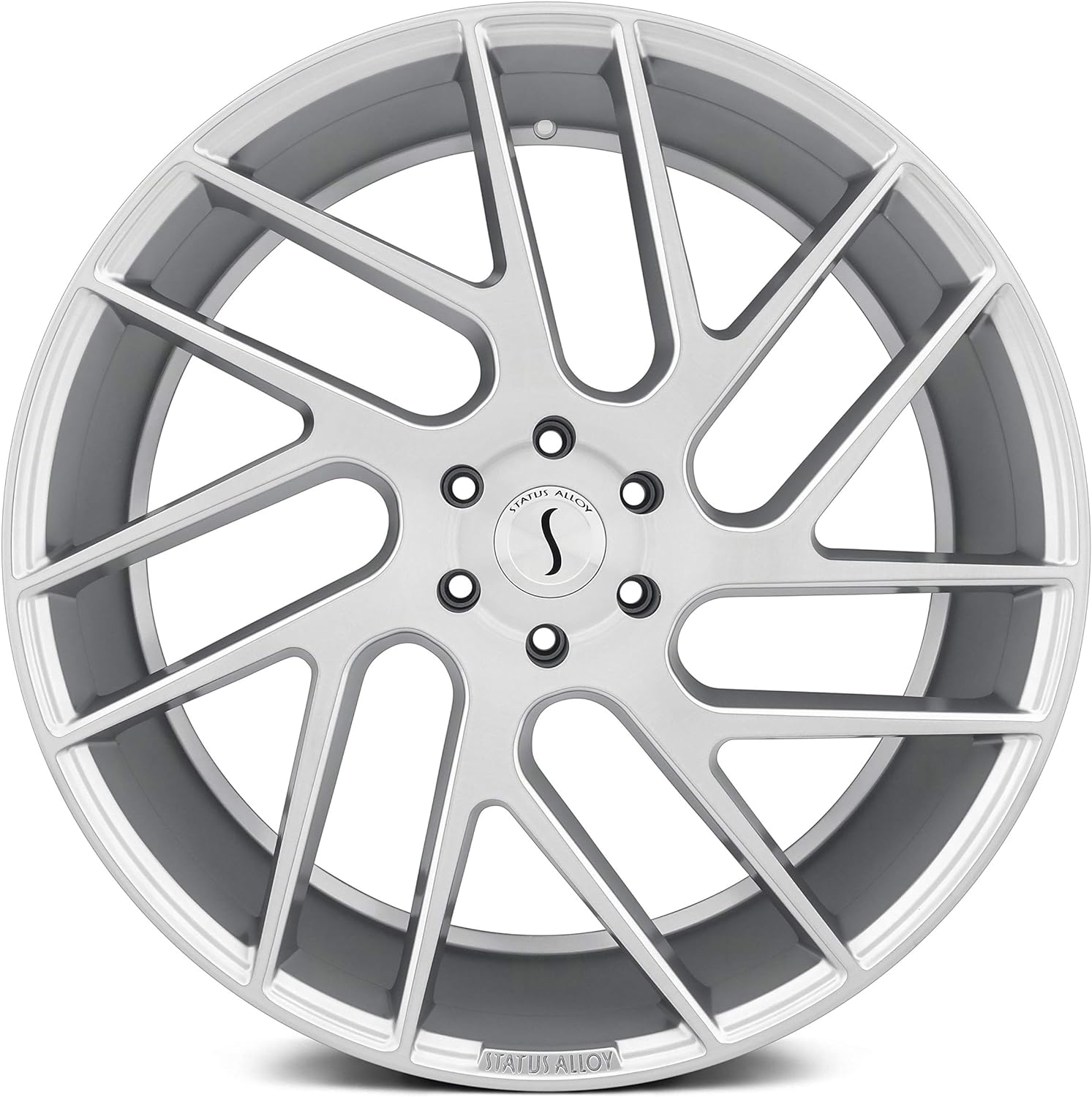 Ruedas de estado STJGR 20X9 5X5.5 SLV BRSH-FC 20MM