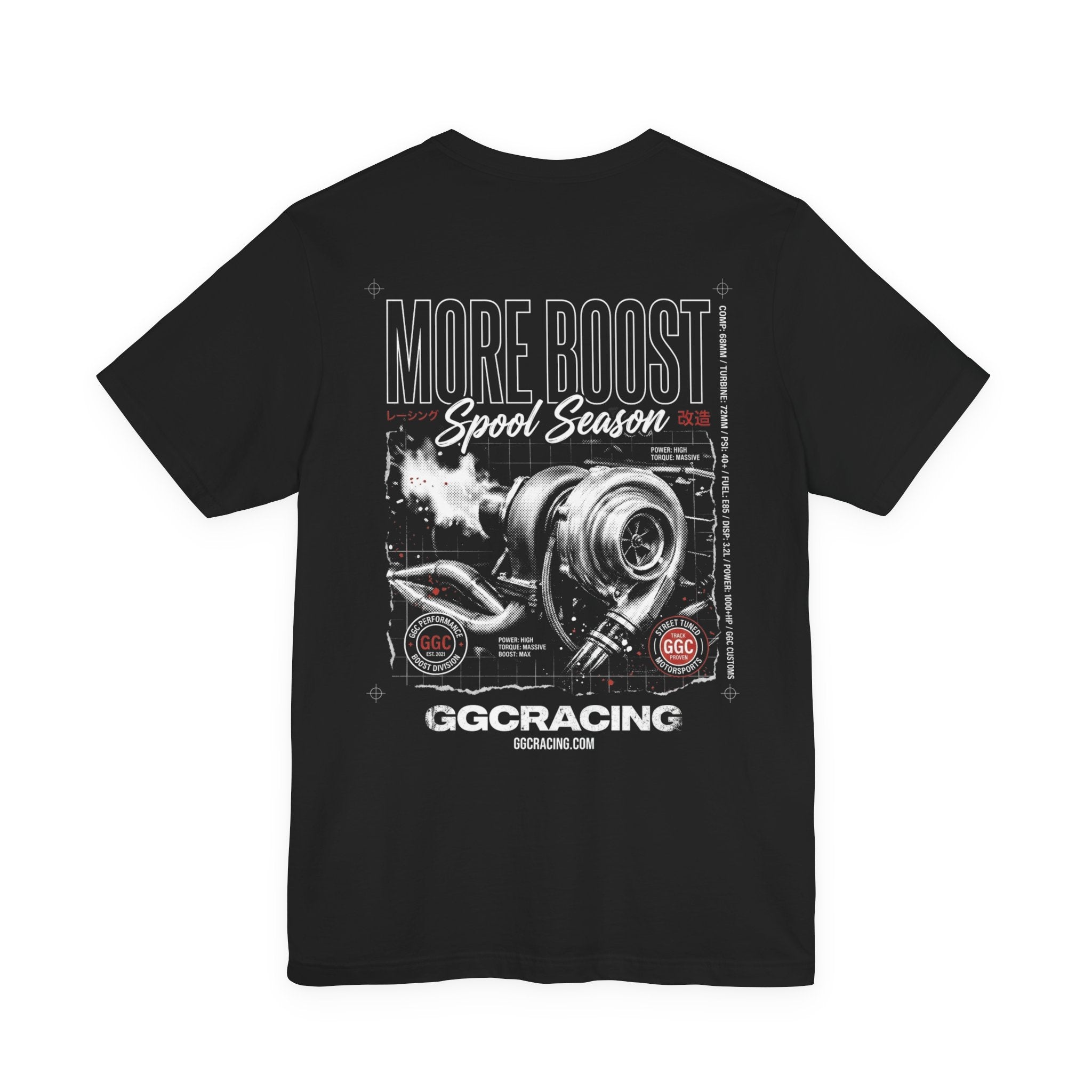 MORE BOOST — Spool Season Turbo Tee