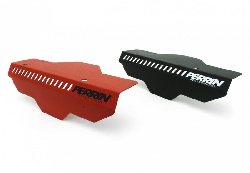 Perrin 15-16 Subaru WRX / STI Black Pulley Cover For FA DIT Engines