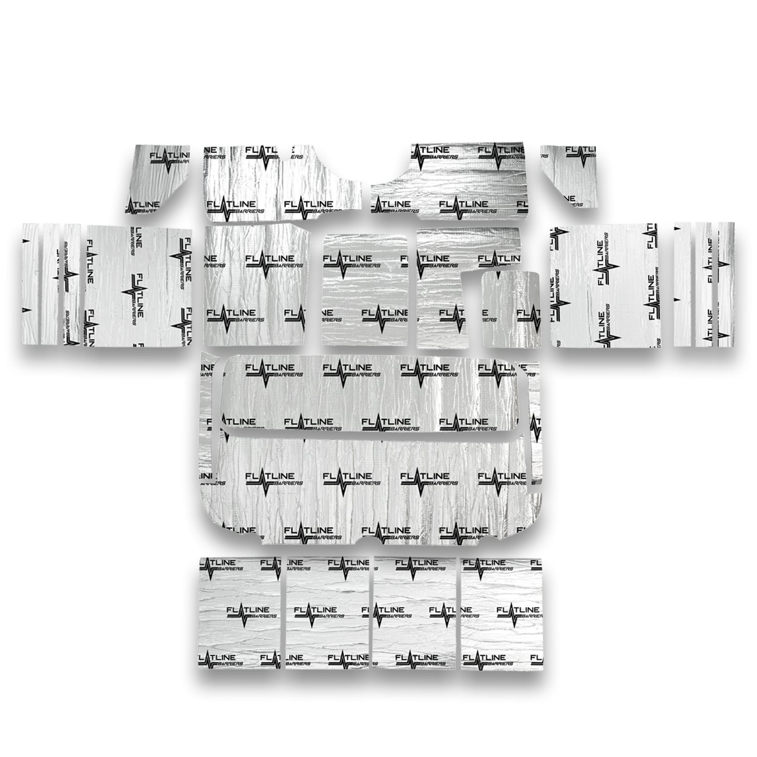 Flatline Barriers 47-55 1st Series GM Truc k Full Insulation Kit