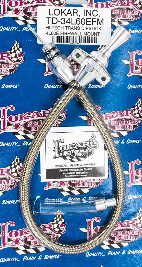 Lokar 4L60E Firewall Mount Trans Dipstick