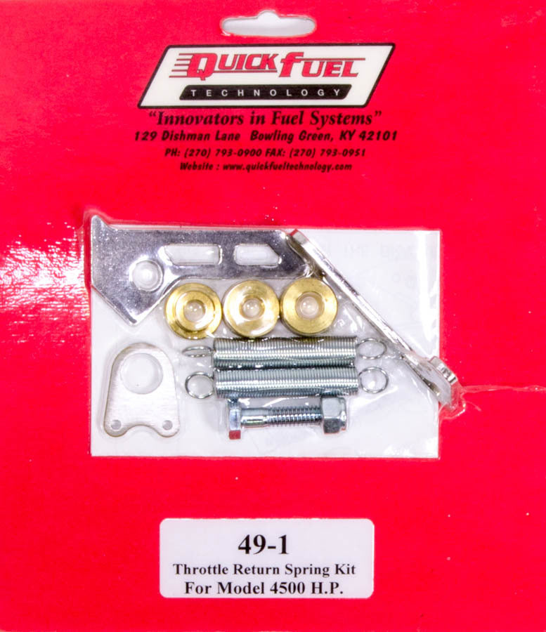 Quick Fuel Technology Throttle Return Spring Kit - 4500HP