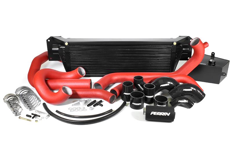 Perrin Performance 2015-2021 Subaru WRX & STI Front Mount Intercooler (Black Core and Beam)