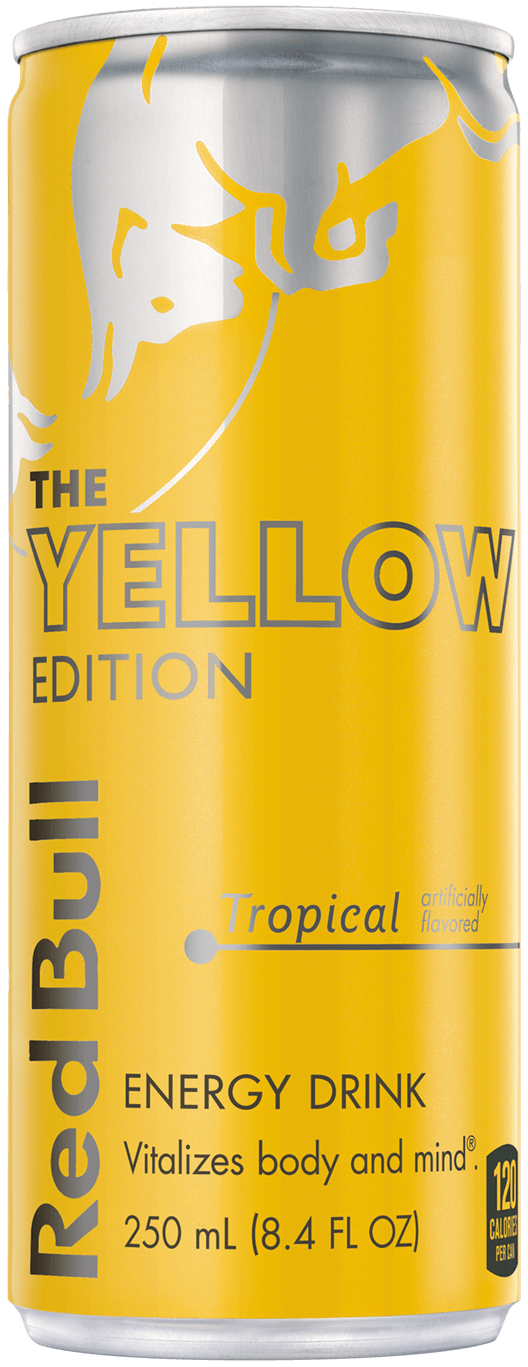 RED Bull RB Yellow 8.4OZ Tropical (RB203755)