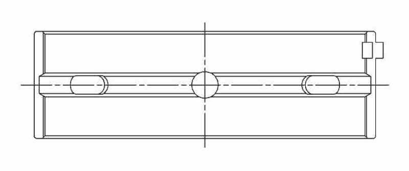 ACL Nissan VQ35DE 3.5L-V6 0.025 Oversized High Performance Main Bearing Set