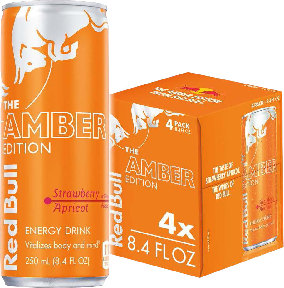 RED Bull RB Amber 8.4OZ Strawberry Apricot (RB240104)