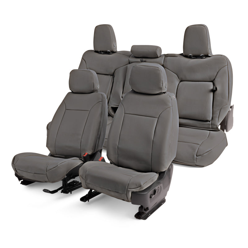 Covercraft 24-25 Ford F250-F550 Leatherette PrecisionFit Custom Front Row Seat Covers - Stone