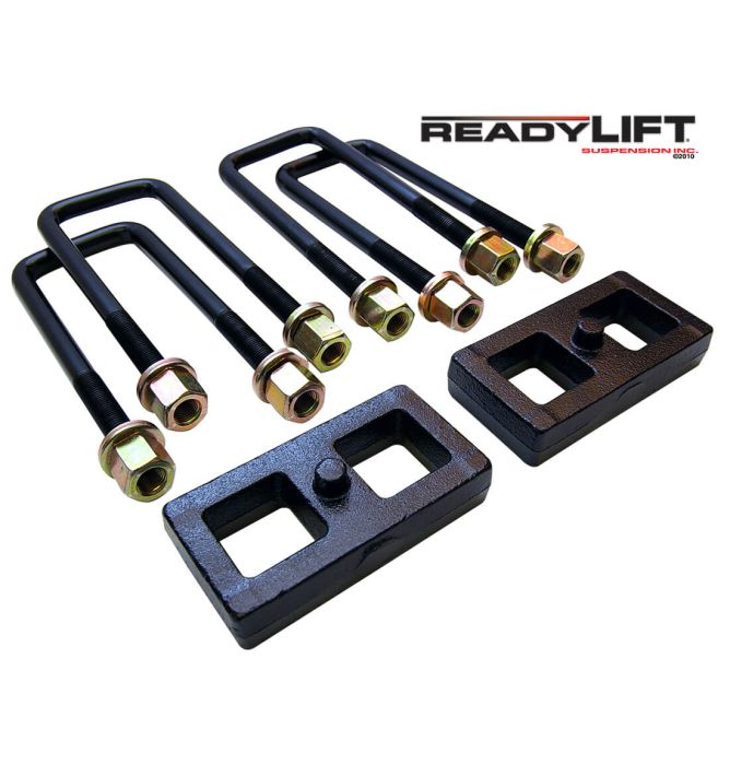 Pro Comp Suspension 1 Inch Rear Lift Block With U-Bolt Kit
