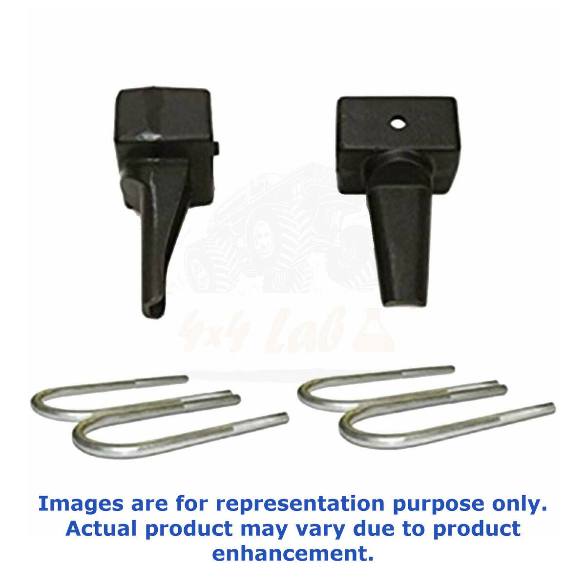 Pro Comp Suspension 1.5 Inch Rear Lift Block With U-Bolt Kit