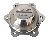 American Racing AR CAP AR104 POLISHED ALUMINUM 6 EAR