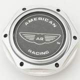 American Racing AR CAP AR699 ALUMINUM FORGED ACRYLIC LGO