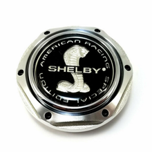 Cargar imagen en el visor de la galería, AR CAP ALUMINUM  HEX FLAT W/SHELBY LOGO