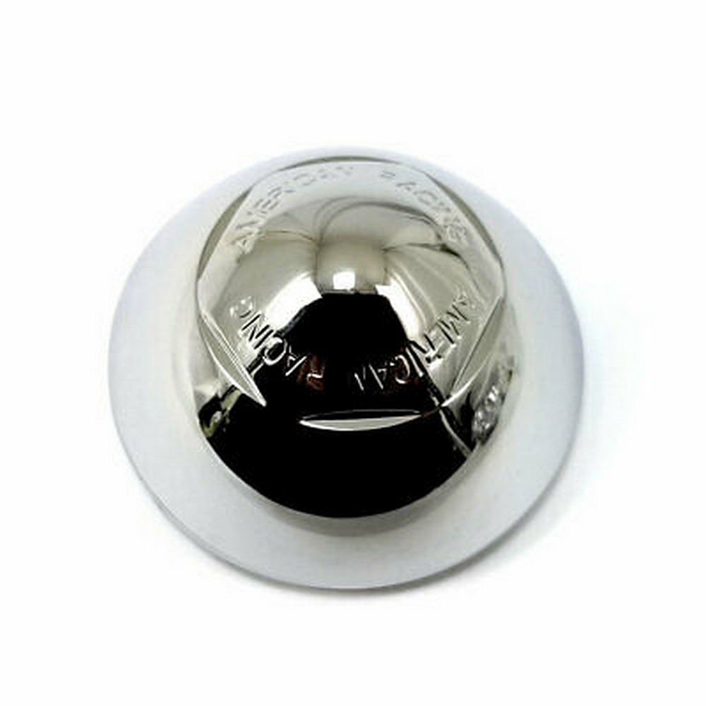 AR CAP 2.78" CHROME SNAP IN DOME