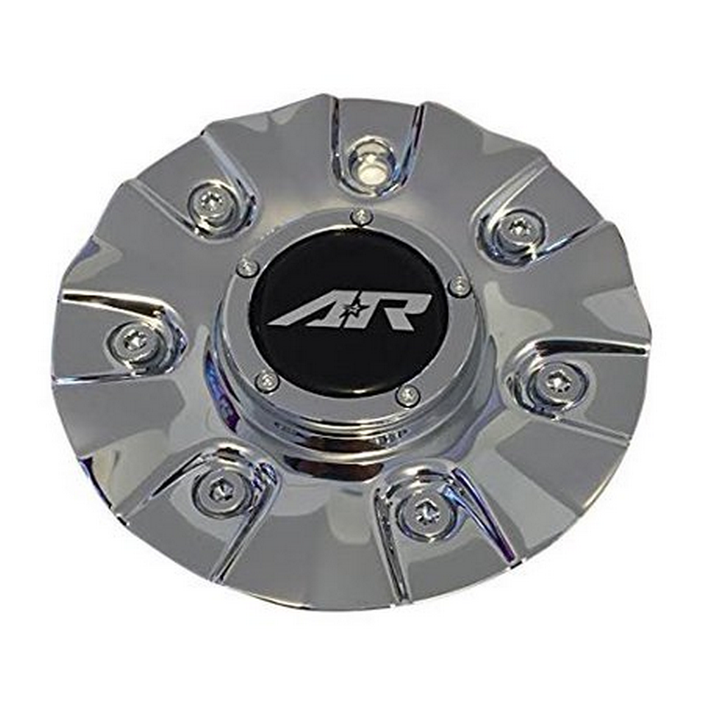 AR CAP AR663 CHROME FULL COVER  AR LOGO