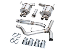 Cargar imagen en el visor de la galería, AWE Tuning 2022+ VB Subaru WRX Touring Edition Exhaust - Chrome Silver Tips