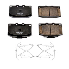 Load image into Gallery viewer, Power Stop 86-91 Mazda RX-7 Front Z17 Evolution Ceramic Brake Pads w/Hardware