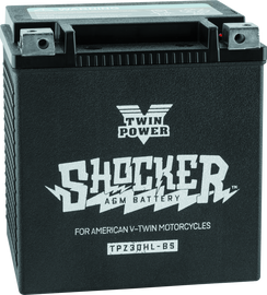 Twin Power YTX-30L Shocker Battery Replaces H-D 66010-97A