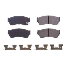 Cargar imagen en el visor de la galería, Power Stop 98-01 Chevrolet Metro Front Z17 Evolution Ceramic Brake Pads w/Hardware