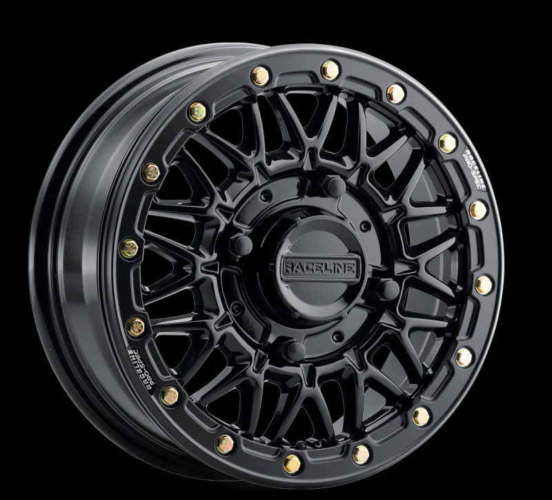 Raceline A15 Omega 15x7in / 4x137 BP / 38mm Offset / 110.18mm Bore - Gloss Black