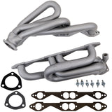 1996-1999 CHEVY / GM TRUCK SUV 5.0L 5.7L 1-5/8 SHORTY HEADERS (TITANIUM CERAMIC)