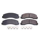 Power Stop 2021 Ford Expedition Front Z17 Evo Ceramic Brake Pads w/Hardware