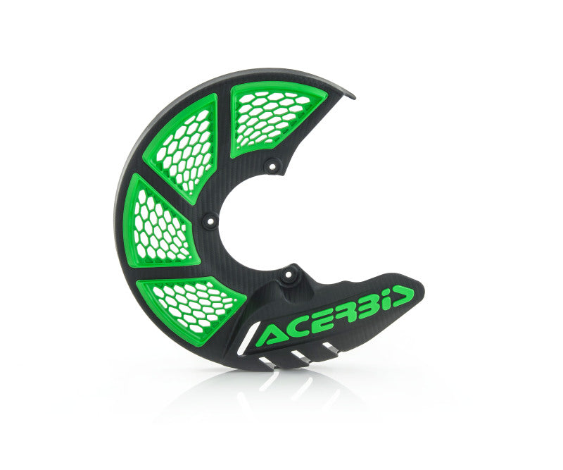 Cubierta de disco ventilado Acerbis X-Brake - Negro/Verde