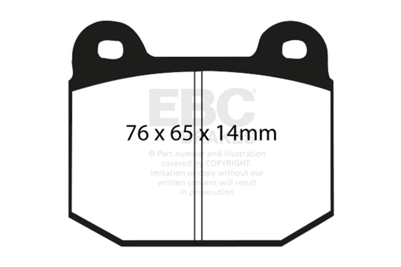 EBC 03-04 Infiniti G35 3.5 (Manual) (Brembo) Greenstuff Rear Brake Pads