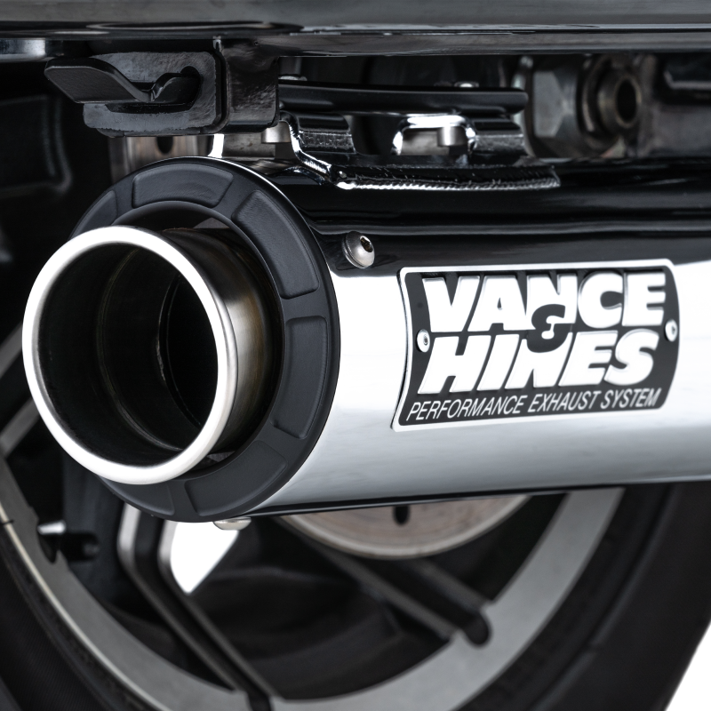 Vance & Hines Supersport Slip-On Exhaust — Chrome, Fits 17-24 Harley Davidson Touring