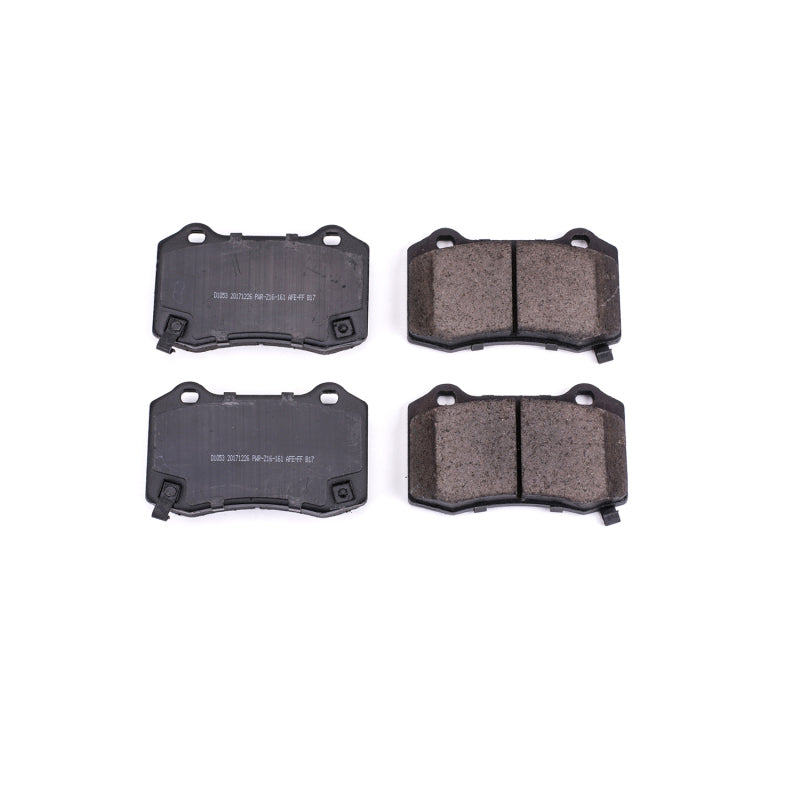 Power Stop 04-07 Cadillac CTS Rear Z16 Evolution Ceramic Brake Pads