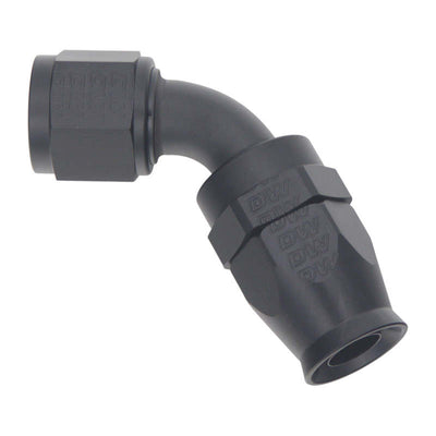 DeatschWerks 10 AN 60-Degree Swivel Hose End PTFE - Matte Black