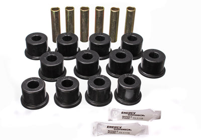 Energy Suspension Black Rear Spring Bushing Set — Fits 1988-1989 Chevy & GMC Trucks