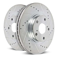 Cargar imagen en el visor de la galería, Power Stop 22-23 Ram ProMaster 1500 Rear Drilled &amp; Slotted Rotor (Pair)