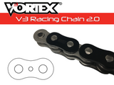 Vortex Racing V3 2.0 Chain 520RX3-118- Black