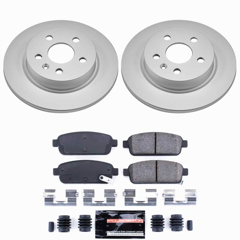 Power Stop 13-17 Buick Encore Rear Z23 Coated Brake Kit