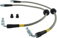 Cargar imagen en el visor de la galería, StopTech 07-08 Audi RS4 Front Stainless Steel Brake Line Kit