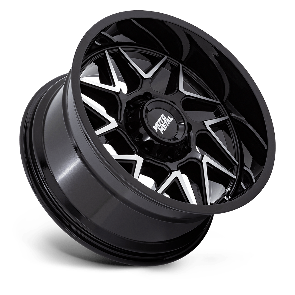 Moto Metal MO812 20X10 5X5.0 G-BLK-MCH -18MM