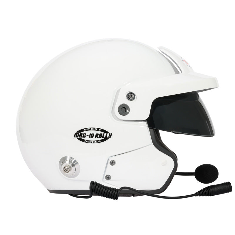 Bell Helmet Mag-10 Rally Sport White (Hans) Xxs(54-55) Fia8859-2024