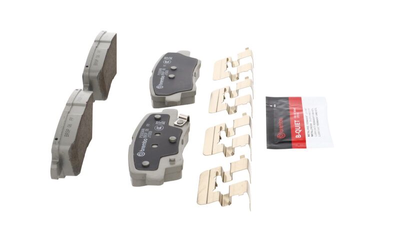Brembo OE 2017 Hyundai Elantra/18-22 Ioniq/18-19 Sonata/16-17 Veloster Ceramic Brake Pad - Rear