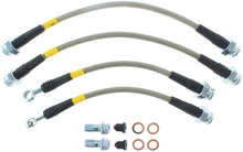 Cargar imagen en el visor de la galería, StopTech 04-06 Pontiac GTO Stainless Steel Rear Brake Lines