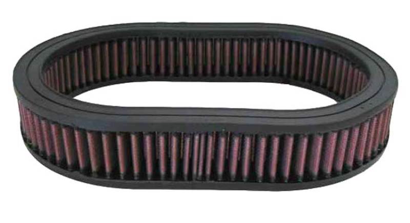 K&N Custom Oval Air Filter E-3505 — 11.5in L x 8.125in W x 2in H