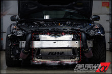 Cargar imagen en el visor de la galería, AMS Performance 09-23 Nissan GT-R Alpha Race Front Mount Intercooler w/Logo