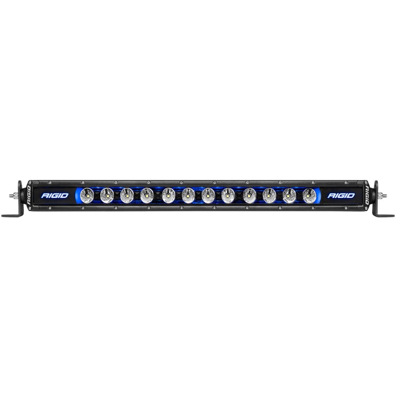 Barra de luz LED de una fila Radiance Plus SR-Series de 40 pulgadas de Rigid Industries con 8 opciones de retroiluminación